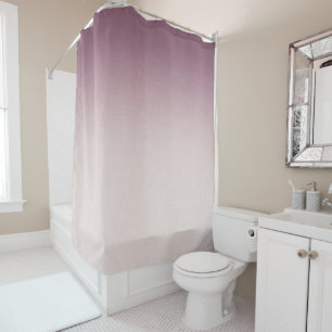 Twilight Plum Ombré Shower Curtain
