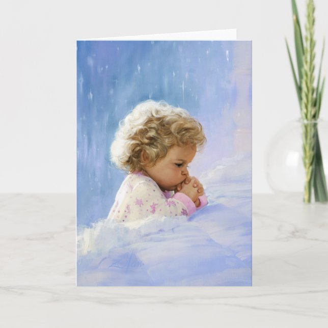 Twilight Prayer Holiday Card (Front)