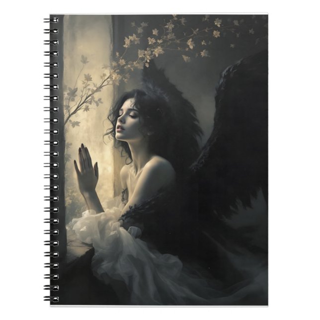 Twilight Prayer: The Midnight Angel Notebook (Front)