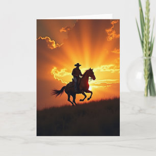 Twilight Riders Fathers Day Card
