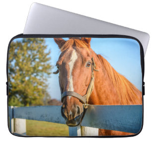 Twilight Rose   Thoroughbred Race Horse Laptop Sleeve