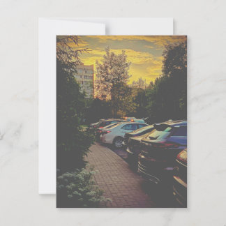 Twilight Silence Urban Postcard – Customisable
