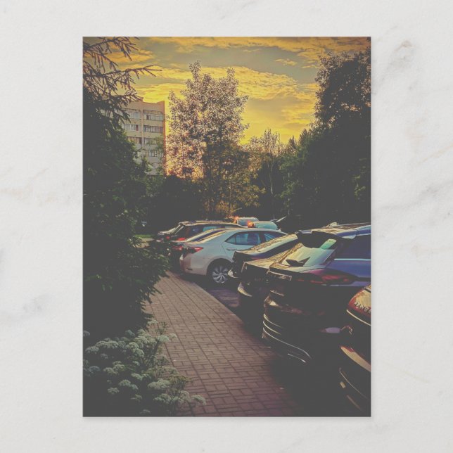 Twilight Silence Urban Postcard – Customisable (Front)