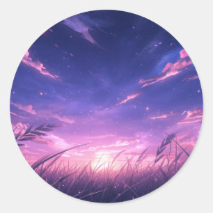 Twilight Sky Sticker Sheet