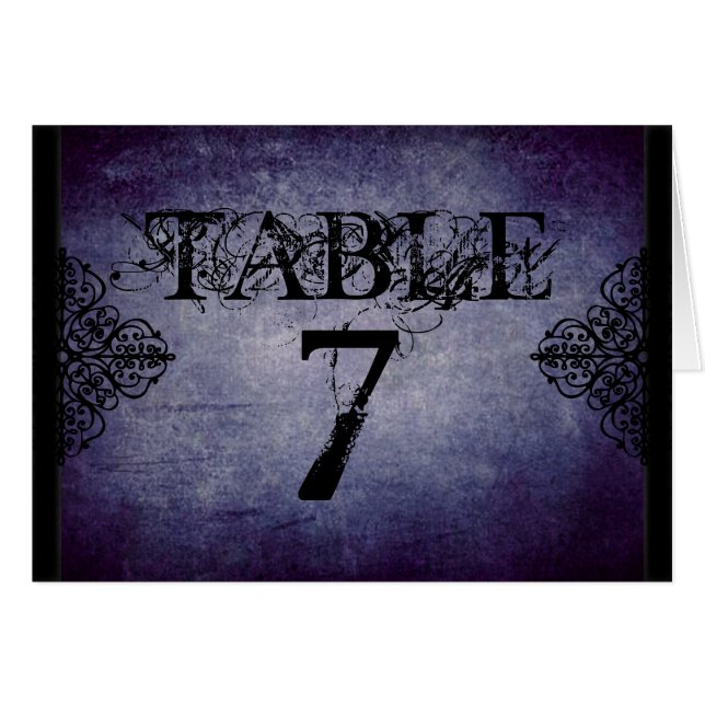 Twilight Table Card (Front Horizontal)