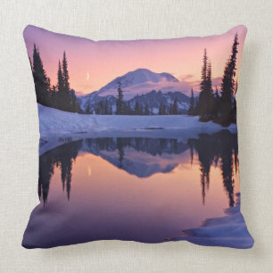 Twilight, Tarn and Crescent Moon Cushion