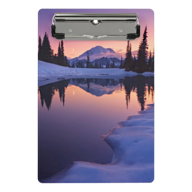 Twilight, Tarn and Crescent Moon Mini Clipboard (Front)