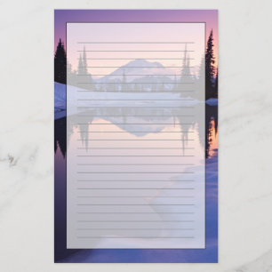 Twilight, Tarn and Crescent Moon Stationery