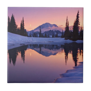 Twilight, Tarn and Crescent Moon Tile