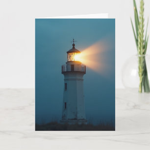 Twilight Tower Greeting Card