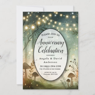Twilight Whispers of the Woodland Invitation