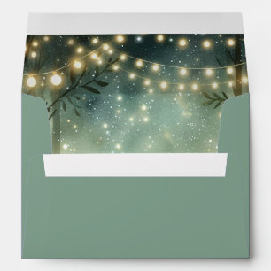 Twilight Whispers of the Woodland Wedding Envelope