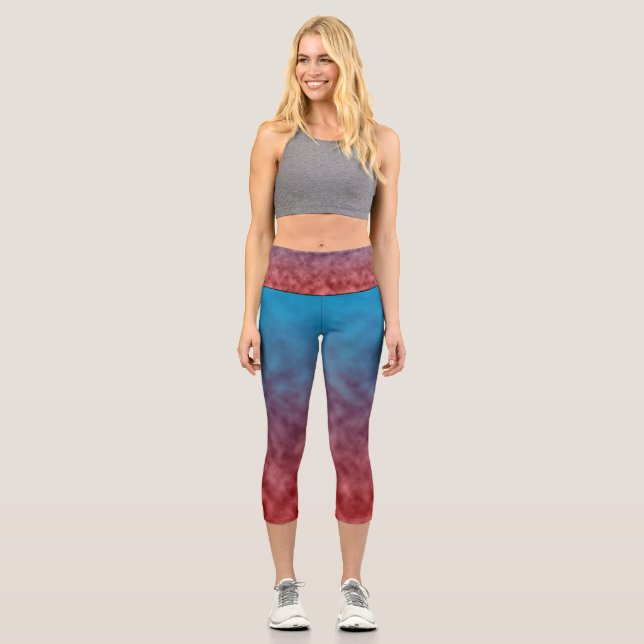 Twilights Quiet Refrain Capri Leggings (Front)
