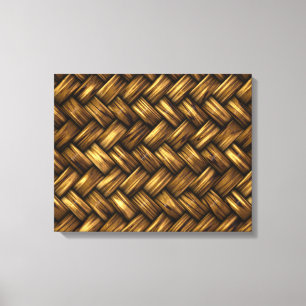 Twill Weave 1 Wrapped Canvas