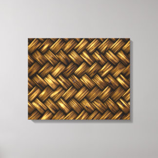 Twill Weave 1 Wrapped Canvas