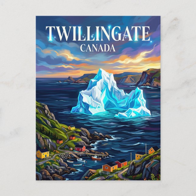Twillingate Canada Postcard (Front)