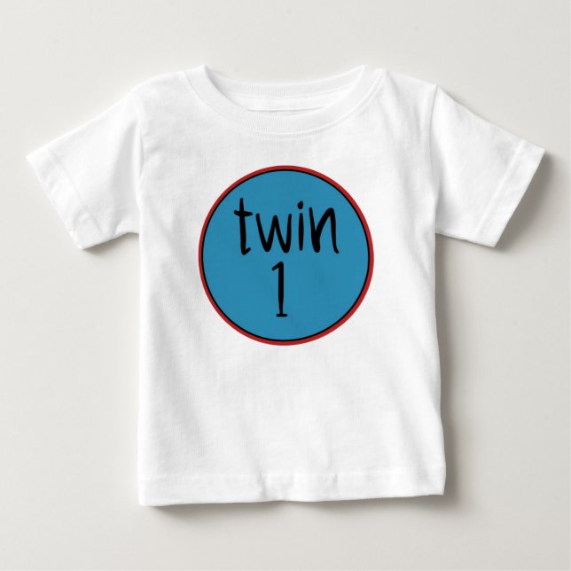 Twin 1 baby T-Shirt (Front)
