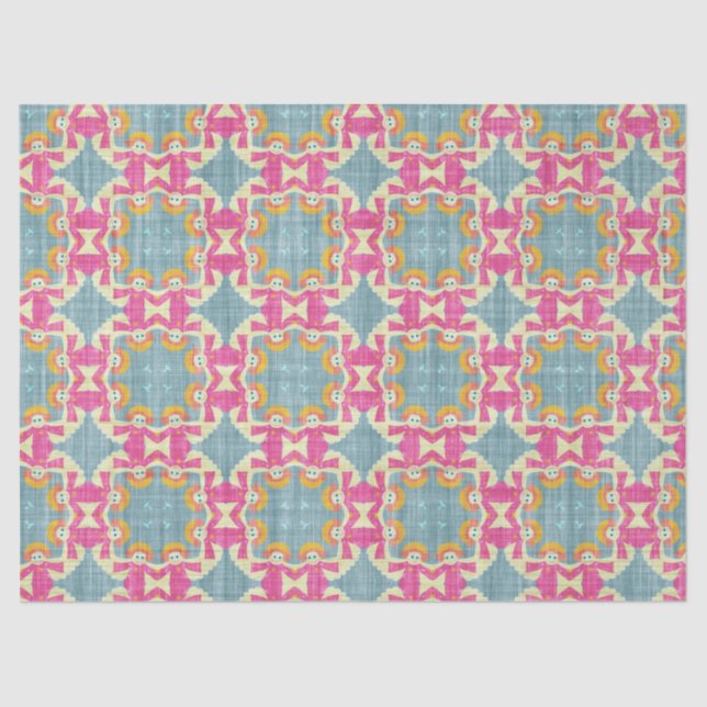 twin angels tissue paper (Front)