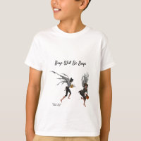 Twin Boy Rain Faeries Child Boys T-Shirt