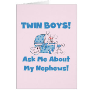 Twin Boys Ask About My Nephew