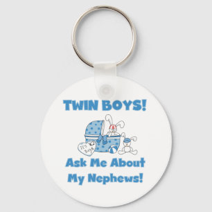 Twin Boys Ask About My Nephew Key Ring
