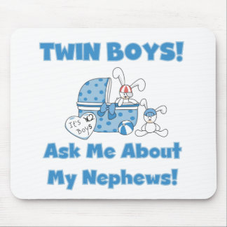Twin Boys Ask About My Nephew Mouse Pad