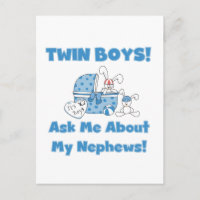 Twin Boys Ask About My Nephew