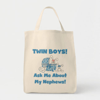 Twin Boys Ask About My Nephew Tote Bag