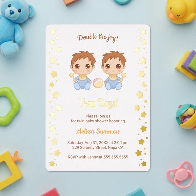 Twin Boys Baby Shower (Creator Uploaded)