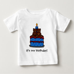 Twin boys Birthday t-shirts