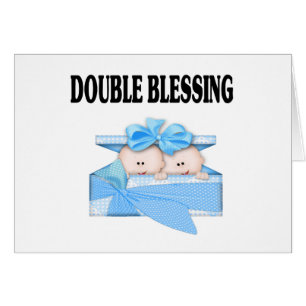 Twin Boys Double Blessing