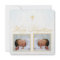 Twin Boys Photo Baptism Invitation