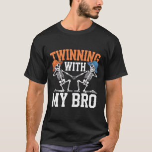 Twin Boys Twinning Halloween Best Friend Matching T-Shirt
