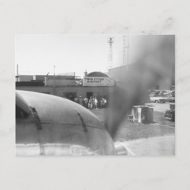 Twin Cities Airport Postcard (Front)