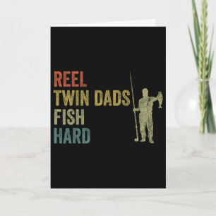 Twin Dad Fishing  Card