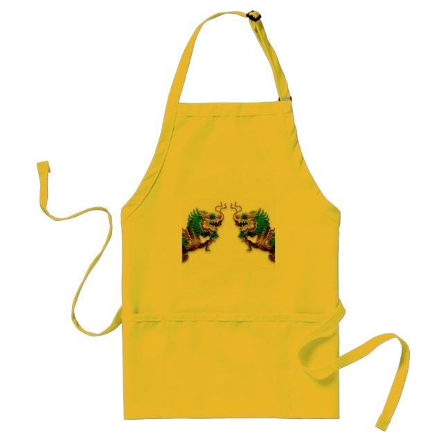 Twin Dragons Apron (Front)
