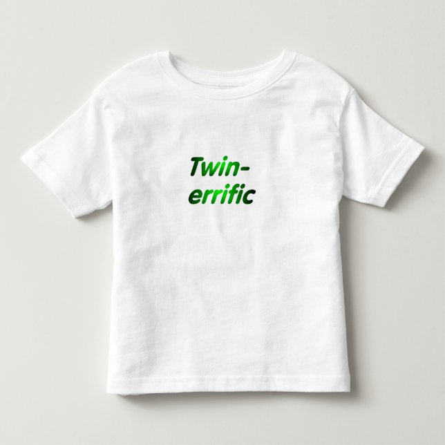 Twin-errific Toddler T-Shirt (Front)