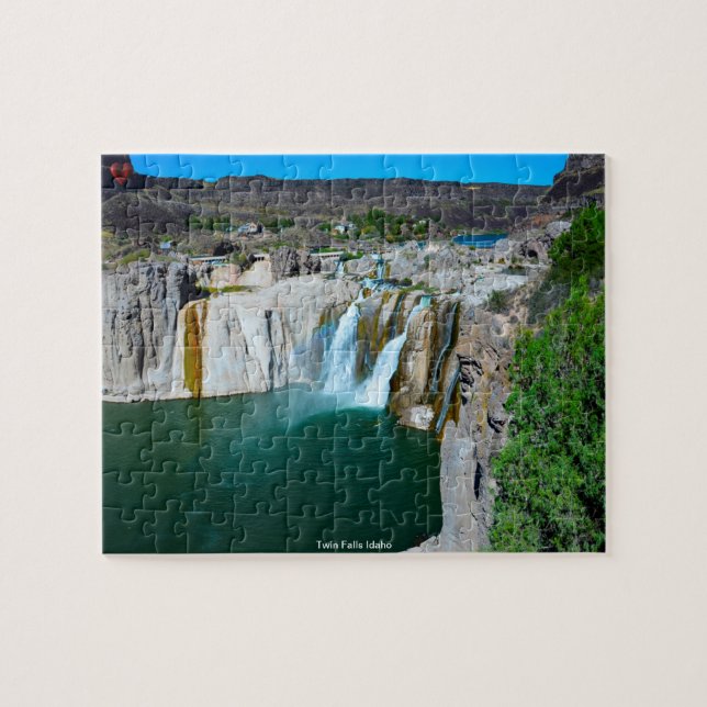 Twin Falls Idaho Jigsaw Puzzle (Horizontal)