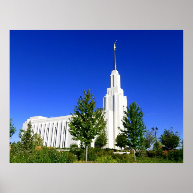 Twin Falls LDS Temple Poster (Front)