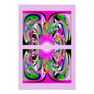 Twin fantasy decorative art poster