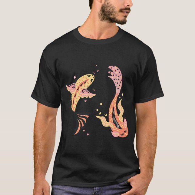 Twin fishes T-Shirt (Front)