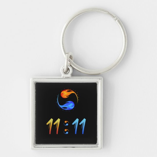 Twin Flame 11:11- Key Ring (Front)