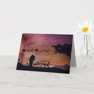 Twin flame card