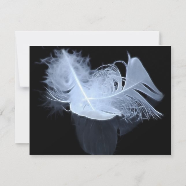 Twin flame feathers and reflection (Front)