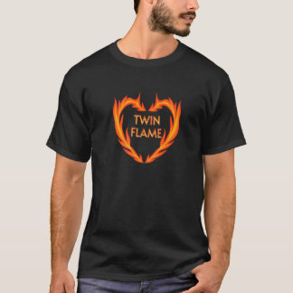 Twin Flame Fire Heart T-Shirt