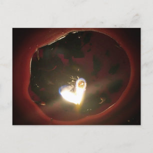 Twin Flame Heart Postcard