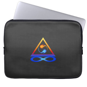 Twin Flame Symbol- Laptop Sleeve