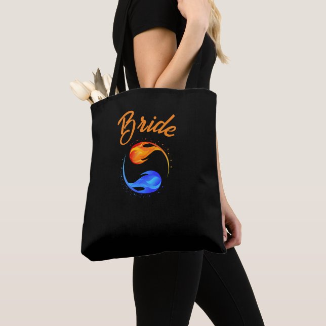 Twin Flame  Tote Bag (Close Up)