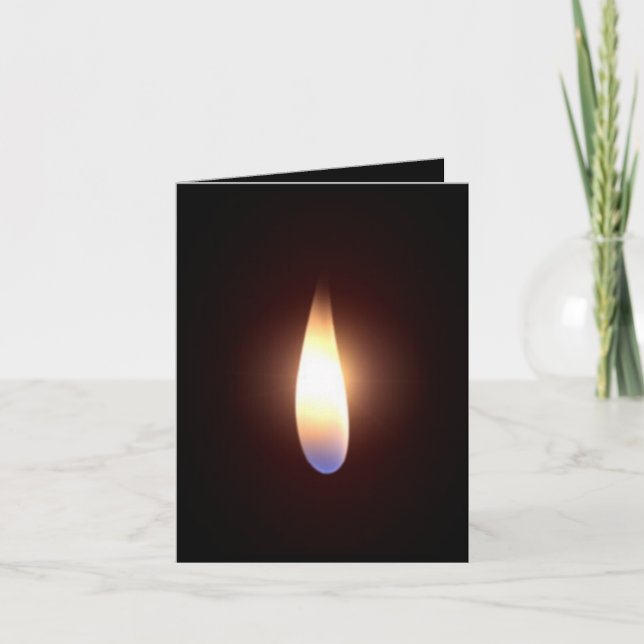 Twin flame Valentine's Day Holiday Card (Front)