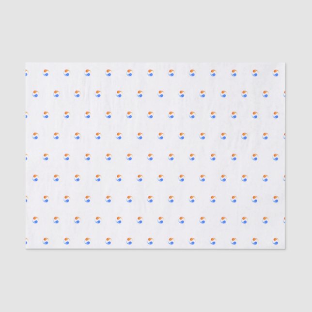 Twin Flame-White- Tissue Paper (Front)